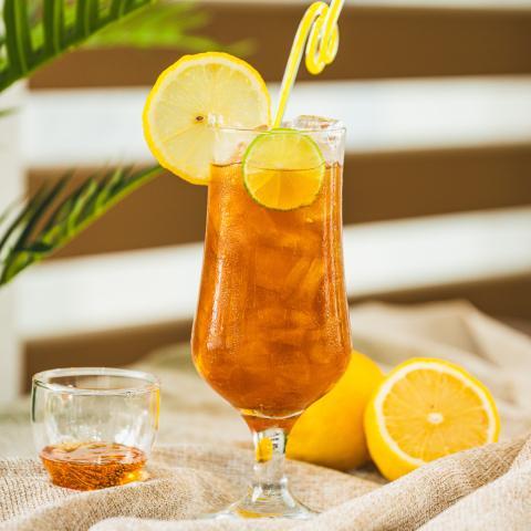 Iced Honey Lemon Tea